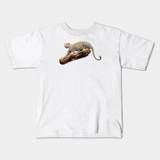 Jaguar on the hunt / Swiss Artwork Photography Kids T-Shirt